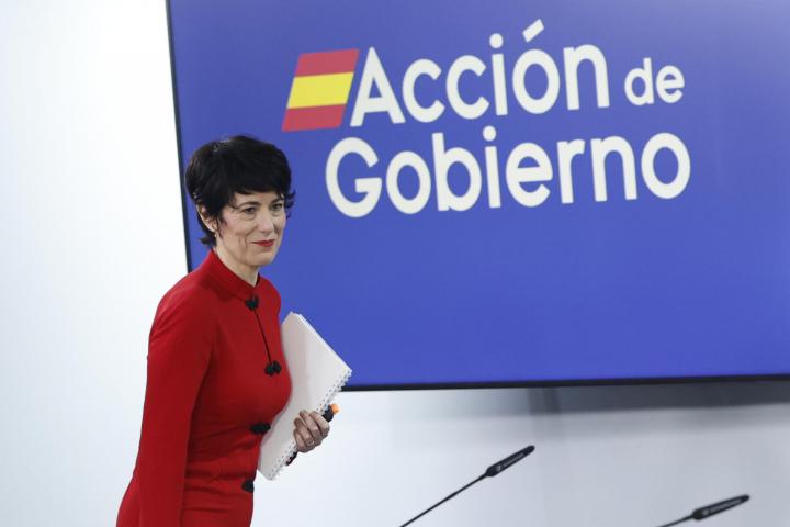 La nueva portavoz del Gobierno, Elma Saiz.