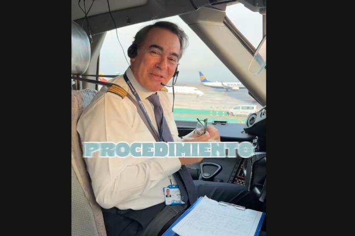 Alfonso, piloto de avión.