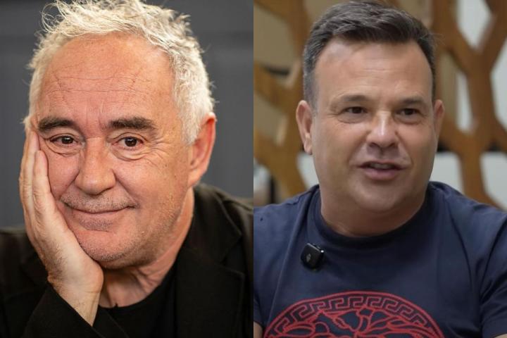 Ferran Adriá y José Elías