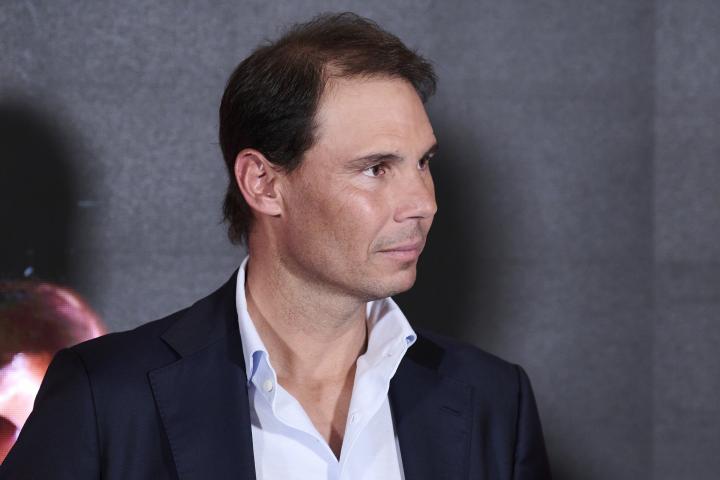 El tenista Rafa Nadal en un acto.
