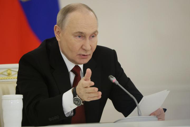 Vladímir Putin, presidente de Rusia.