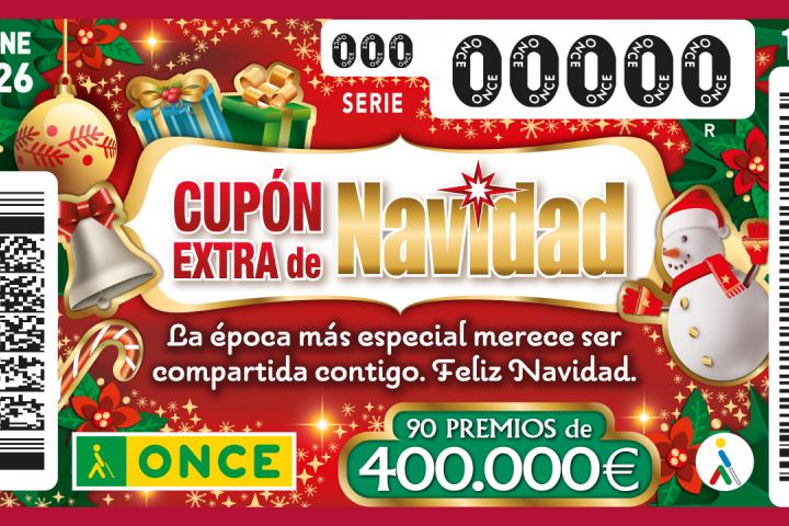 Cupón Extra de Navidad de la ONCE 2026.