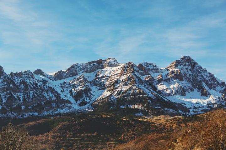 Montañas del pirineo