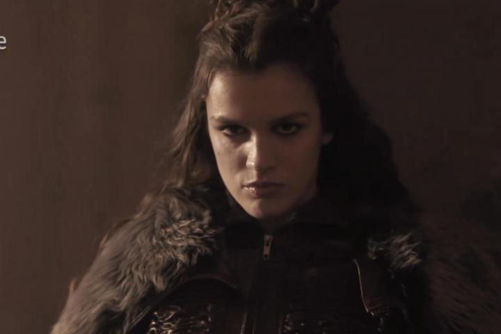 Amaia, durante su interpretación de 'Aralar' en TVE