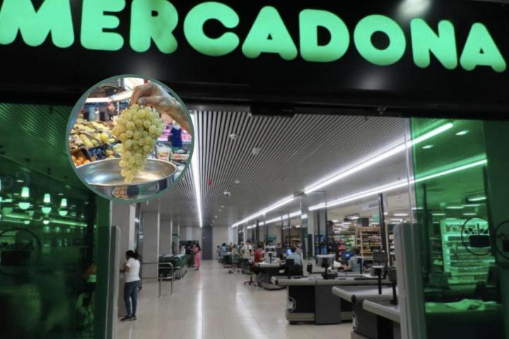 La entrada de un Mercadona