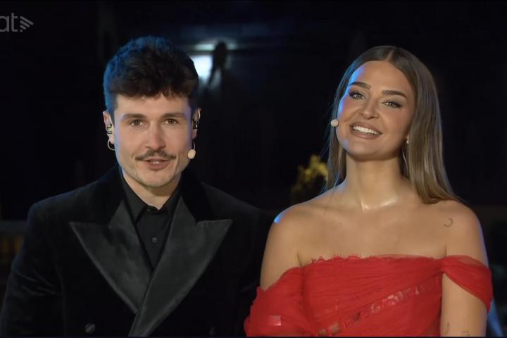 Miki Núñez y Laura Escanes, en TV3