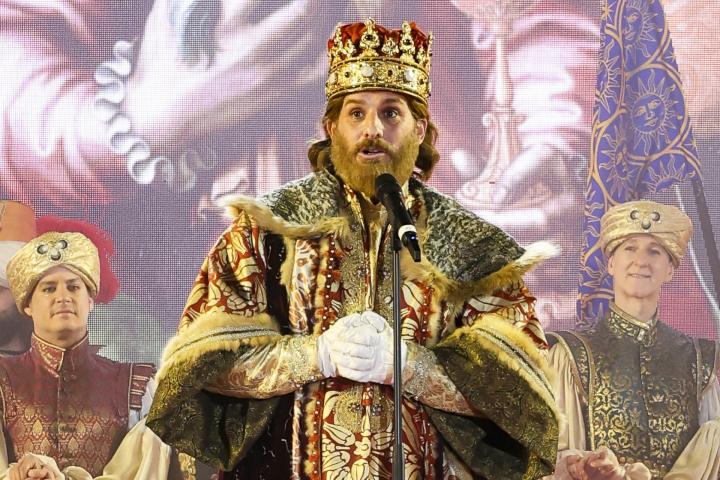 Beltrán Iraburu en la Cabalgata de 2025.