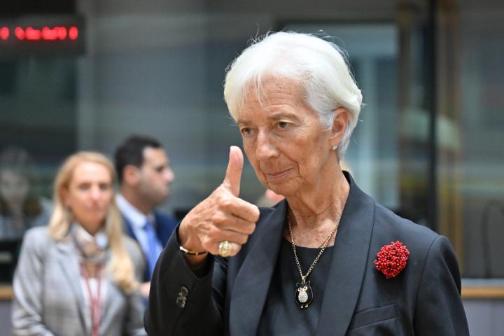 La presidenta del BCE, Christine Lagarde, en una foto de archivo.
