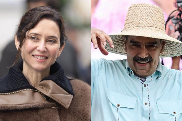 Isabel Díaz Ayuso y Nicolás Maduro