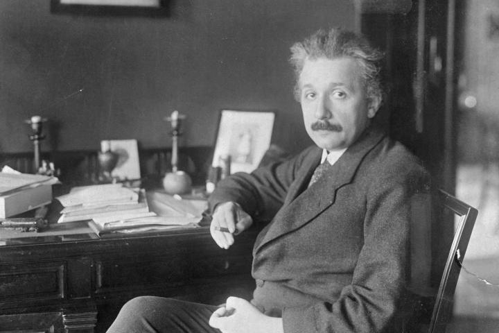 Albert Einstein.
