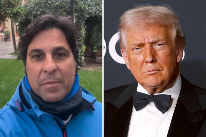 Fotomontaje de Fran Rivera y Donald Trump.