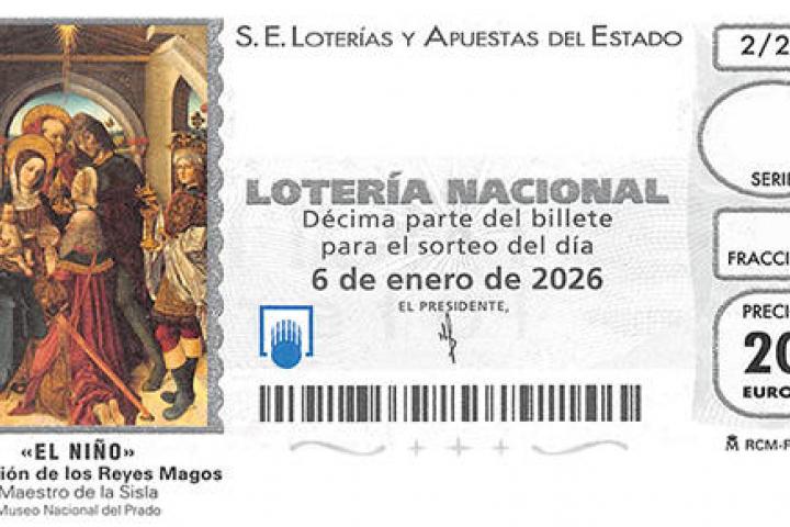 Décimo de la Lotería del Niño 2026.