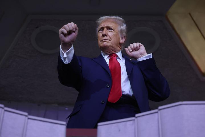 El presidente de Estados Unidos, Donald Trump