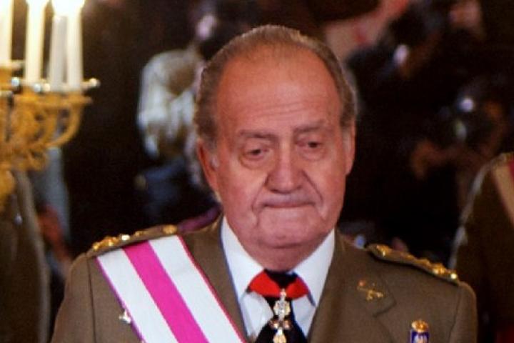 El rey Juan Carlos en una de las últimas Pascuas Militares de su reinado