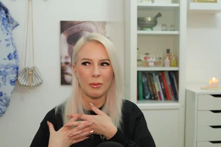 Sini, en su vídeo de YouTube.