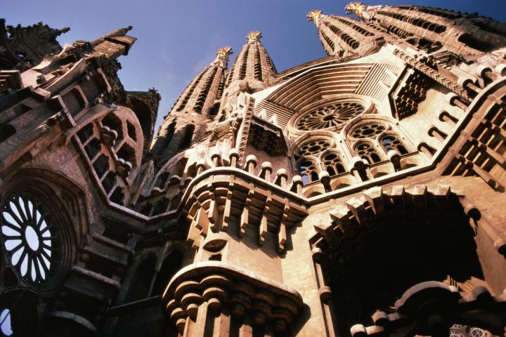 Sagrada Familia de Barcelona.