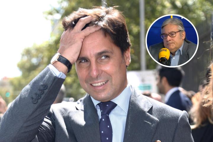 Foto de archivo del torero Fran Rivera y del escritor Juan Manuel de Prada.