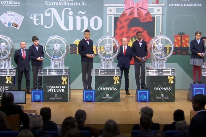 Segundo premio de la Lotería del Niño 2026.