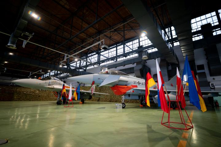 Air Force MiG 29 de Polonia Ucrania