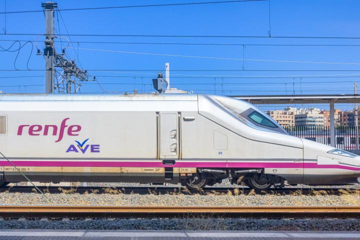 Imagen de archivo de un AVE de Renfe.
