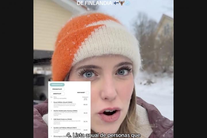 Mar revela qué pasa con las personas que ganan más de 120.000 euros anuales en Filandia. de un supermercado Eroski y Yasmín, mujer británica.