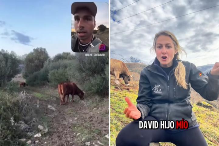 Marta responde al hombre.