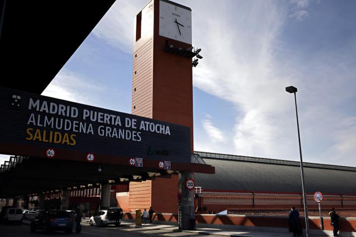 La entrada de la estación madrileña de Atocha