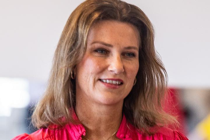 Marta Luisa de Noruega en uno de sus últimos antes oficiales antes de abandonar la casa real noruega