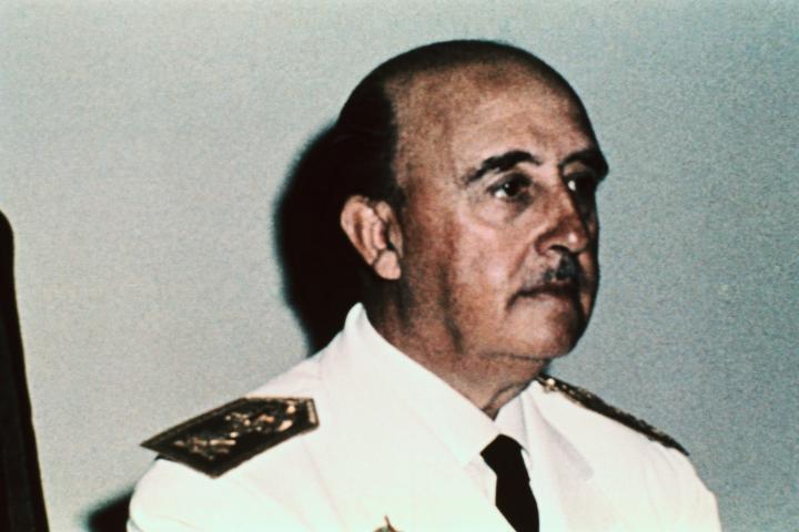 Imagen del dictador Francisco Franco.