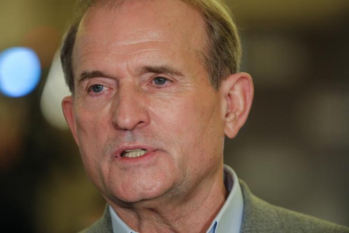 Viktor Medvedchuk, oligarca ruso.