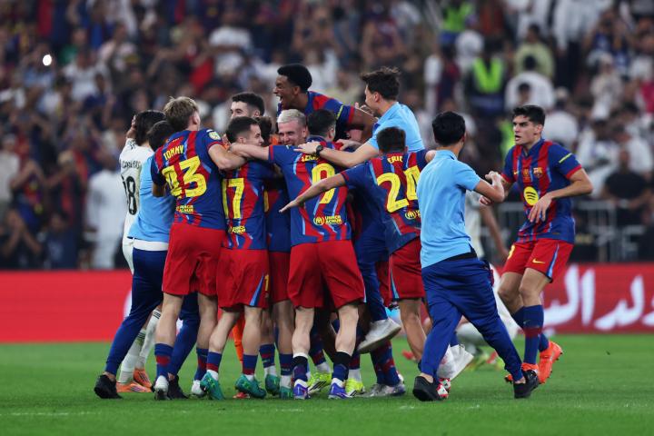 El Barça, campeón de la Supercopa de España.