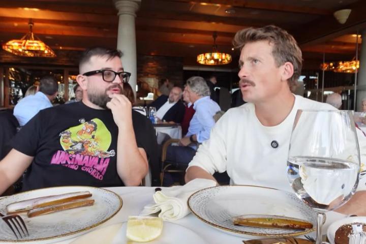 Cocituber y Grison, en el vídeo 'Hoy invita Cocituber'.