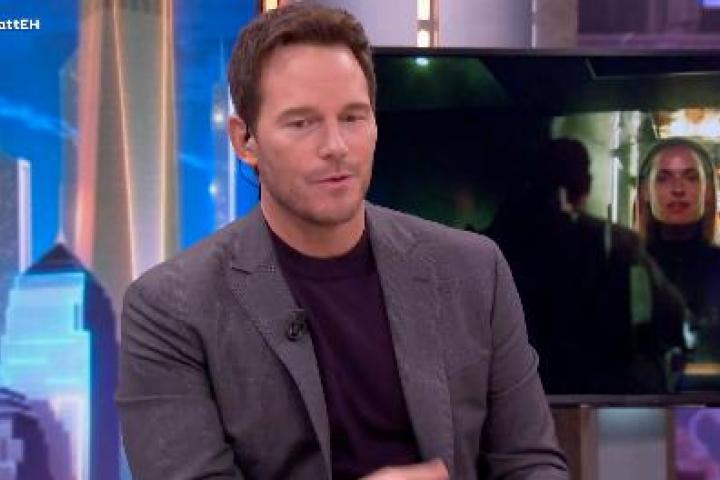 El actor Chris Pratt en 'El Hormiguero', de Antena 3.