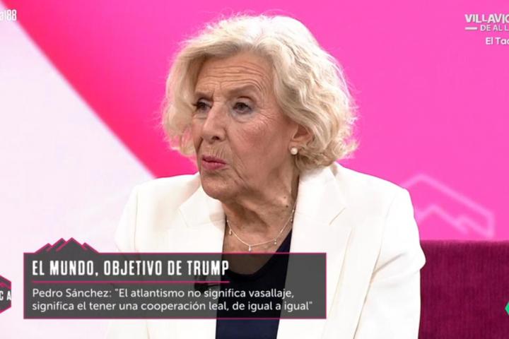 Manuela Carmena en el programa de laSexta.
