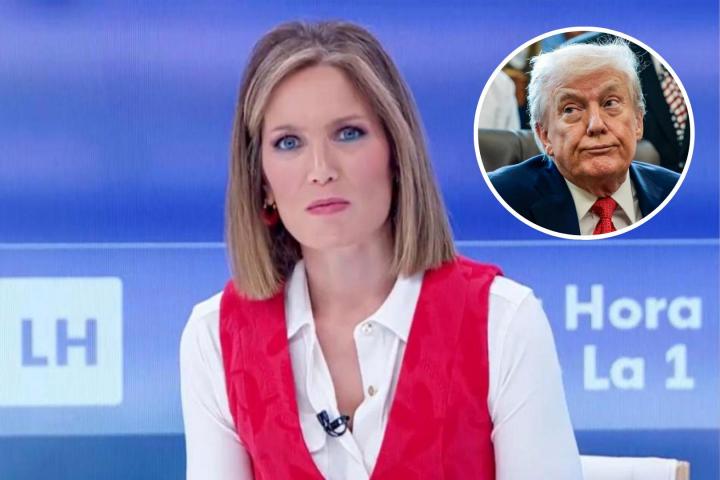 Silvia Intxaurrondo arrasa en X con la escena de una película que retrata al presidente de Estados Unidos.