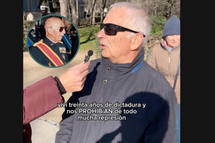 Un hombre habla de la represión del franquismo en 'Lo que no hiciste'.