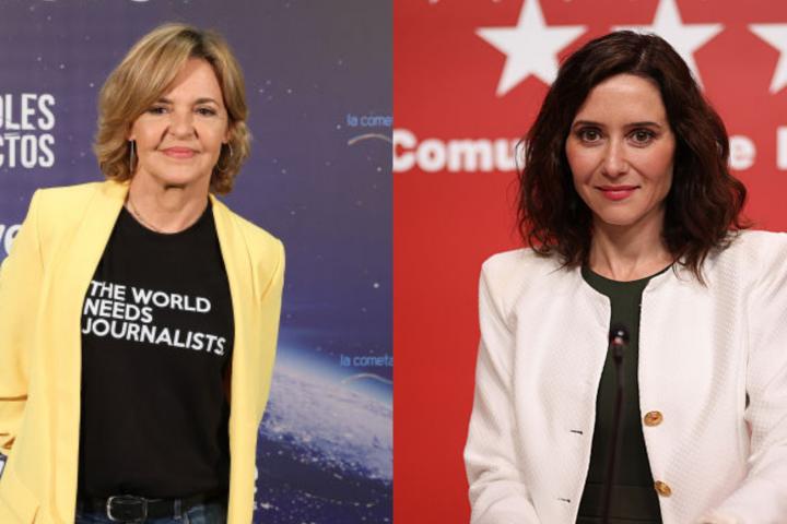 Almudena Ariza e Isabel Díaz Ayuso