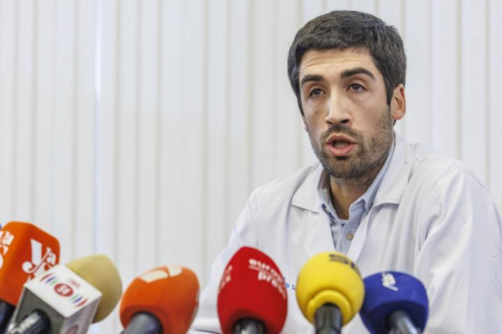 El gerente del Hospital Universitario de Burgos (HUBU), Carlos Cartón