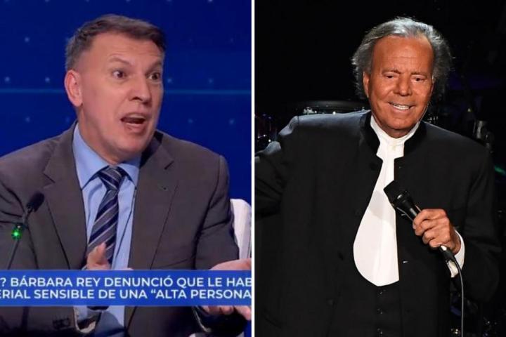 Fotomontaje de Joaquim Bosch y Julio Iglesias.