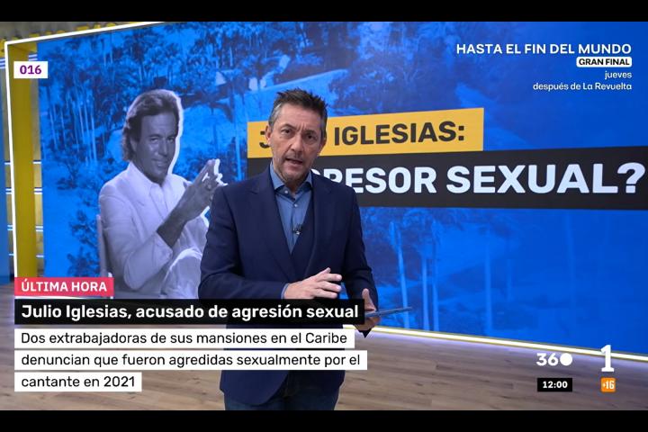 Javier Ruiz recuerda un episodio de Julio Iglesias en 1997 tras las informaciones desveladas por eldiario.es