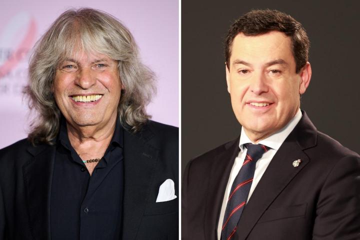 José Mercé habla así de Juanma Moreno.