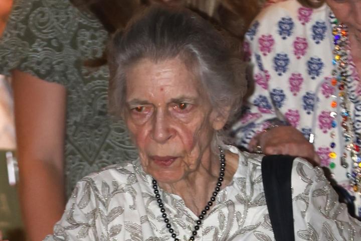 Irene de Grecia en una cena con la familia real española en Mallorca
