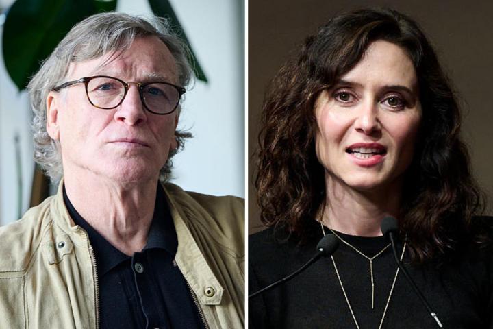 El coreógrafo Nacho Duato y la presidencia de la Comunidad de Madrid, Isabel Díaz Ayuso.