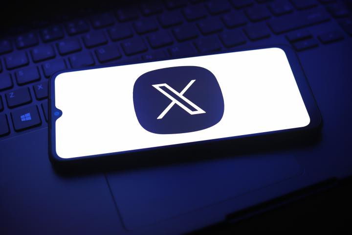 Un logo de la red social X, el que están viendo miles de usuarios a los que no les funciona la plataforma.
