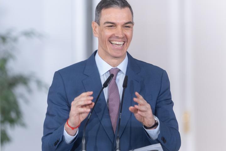 El presidente del Gobierno, Pedro Sánchez.