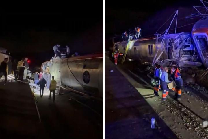 l menos dos personas han muertos y varias han resultado heridas al descarrillar dos trenes de alta velocidad en el término de Adamuz (Córdoba).