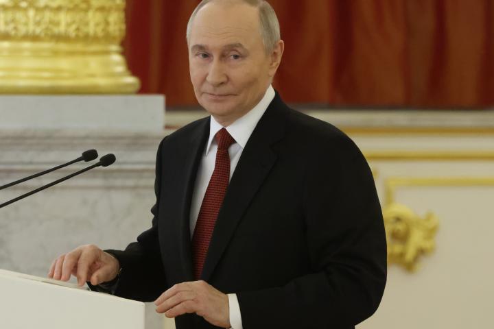 Vladímir Putin, presidente de Rusia.