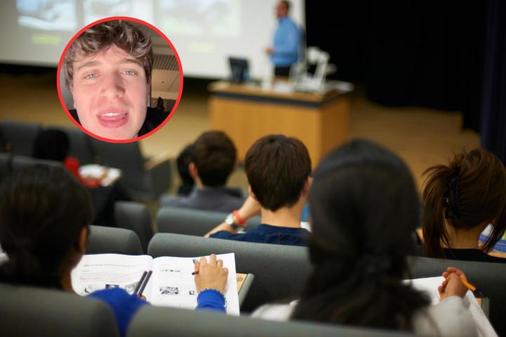 Guille, estudiante universitario en Erasmus+.