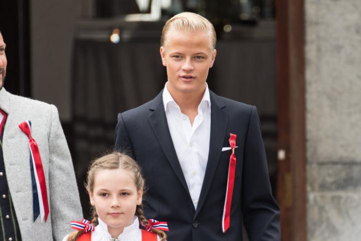 Marius Borg en el Día Nacional de Noruega 2014.