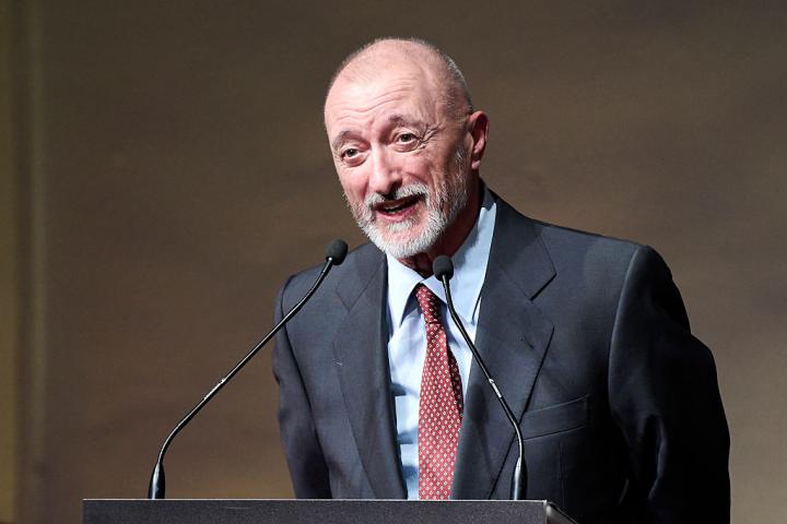 El escritor Arturo Pérez Reverte.